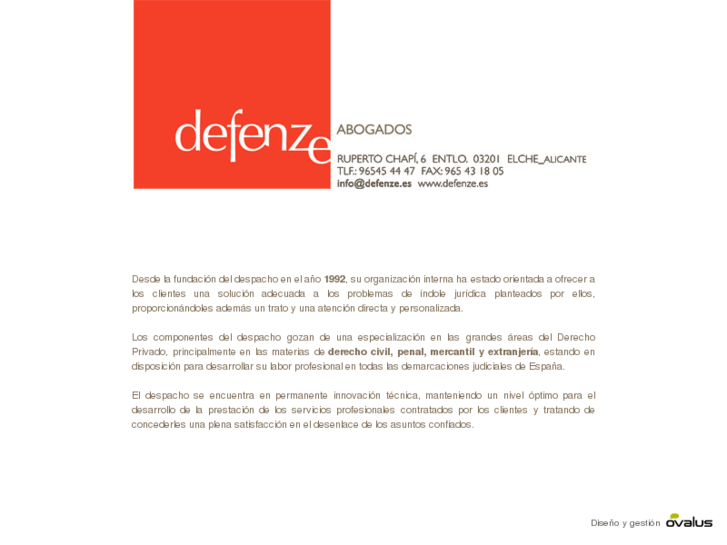 www.defenze.es