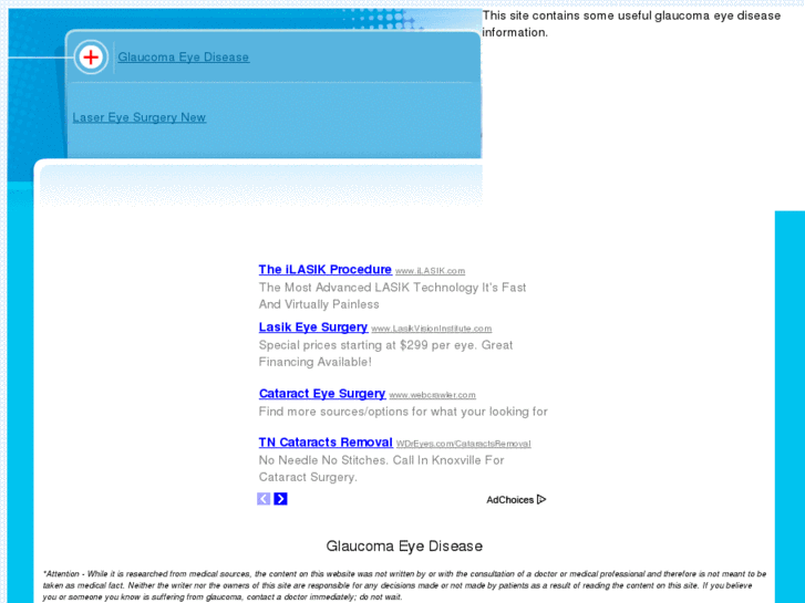 www.glaucomaeyedisease.com