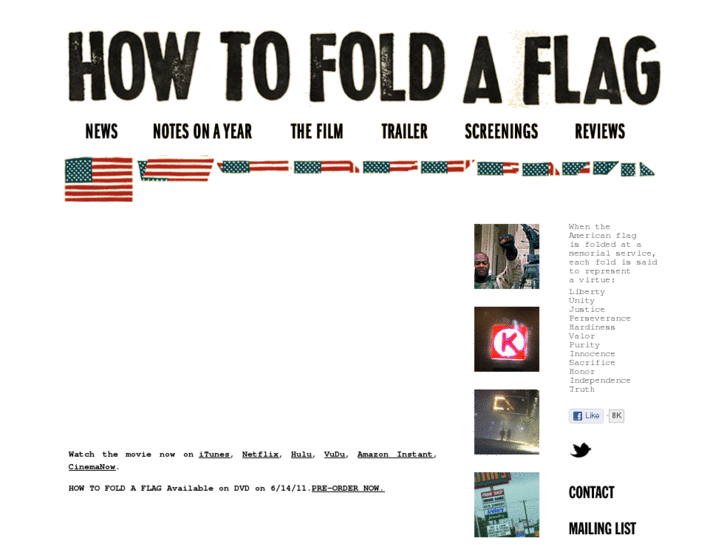 www.howtofoldaflag.com