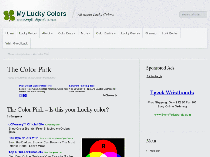 www.myluckycolors.com