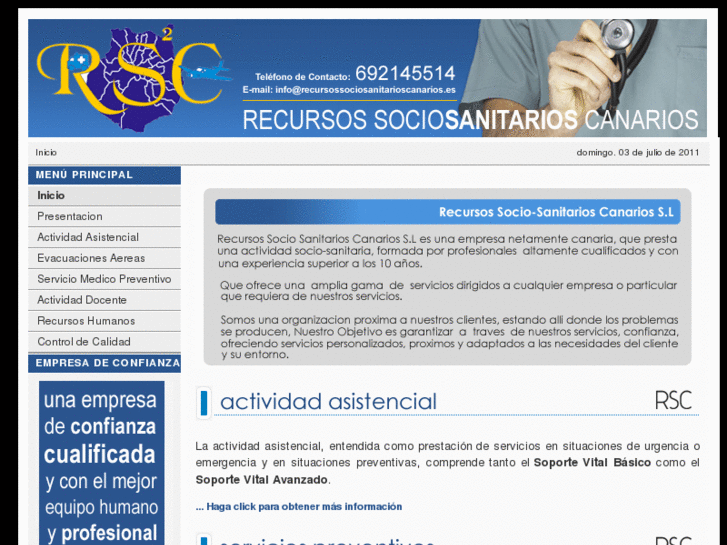 www.recursossociosanitarioscanarios.es