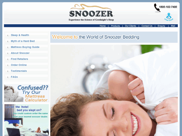 www.snoozerbedding.com