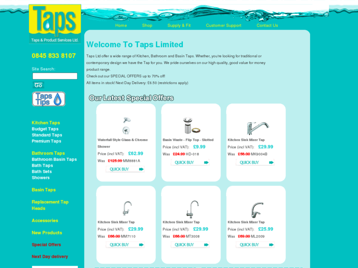 www.tapslimited.com