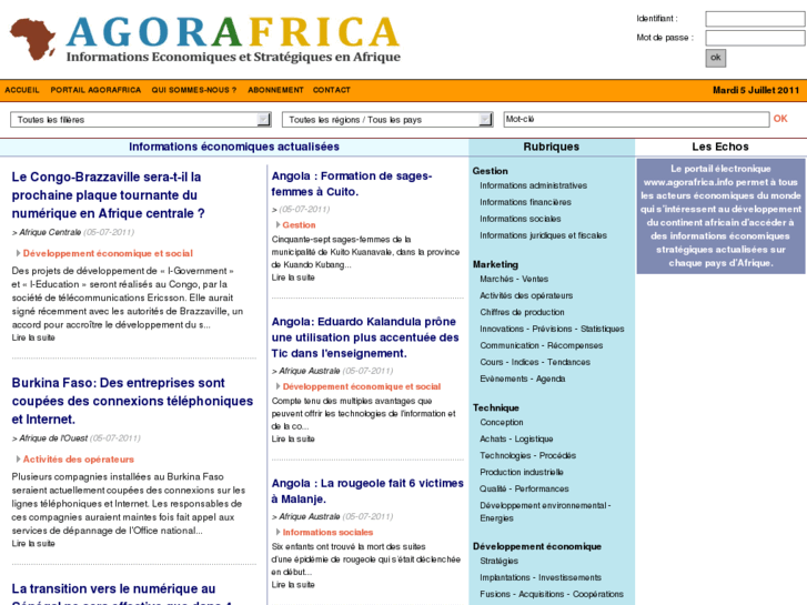 www.agorafrica.info