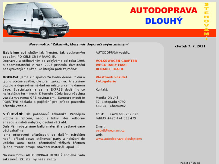 www.autodoprava-dlouhy.com