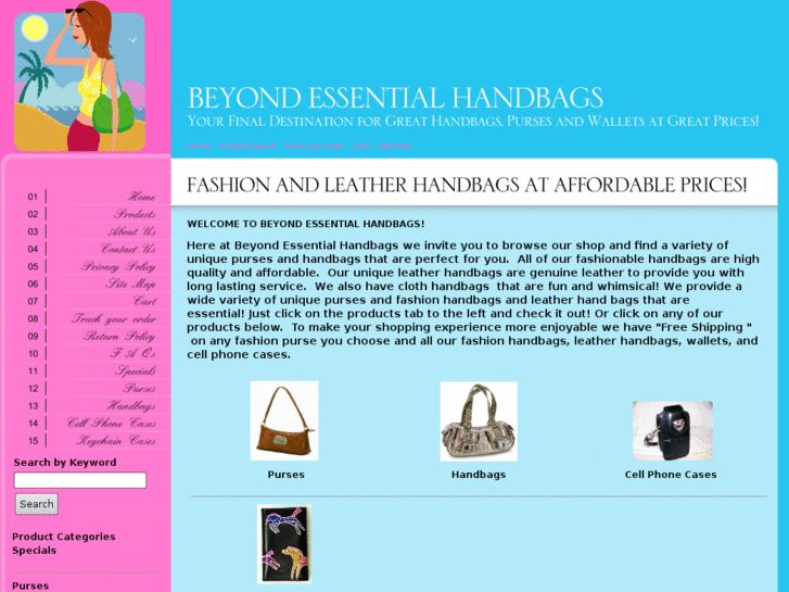 www.beyondessentialhandbags.com