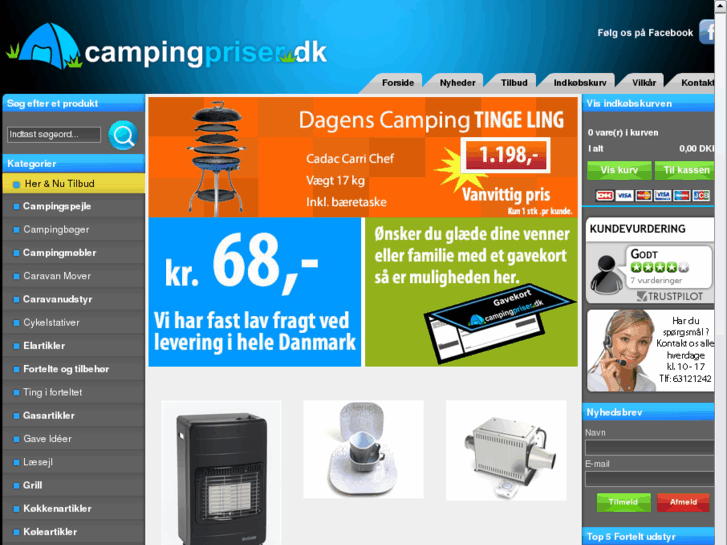 www.campingpriser.dk