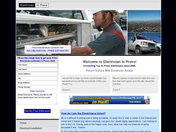 www.electricianinprovo.com