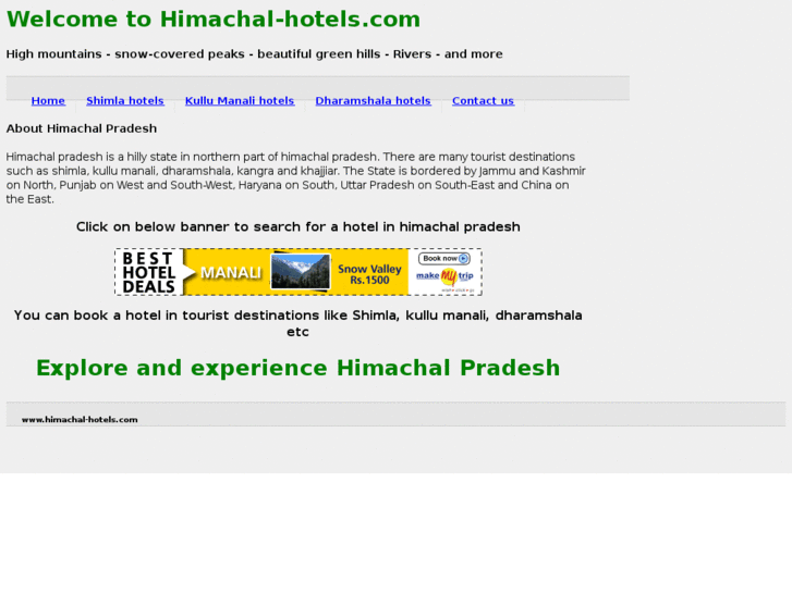 www.himachal-hotels.com