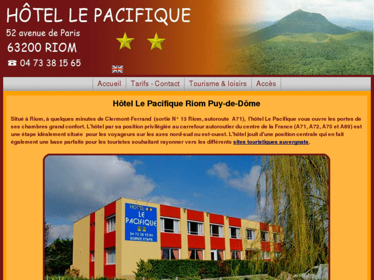 www.hotel-lepacifique-riom.com