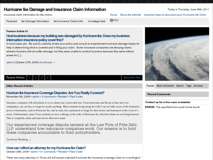 www.hurricane-damage-information.org