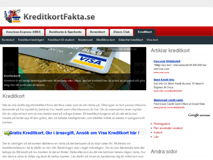 www.kreditkortfakta.se