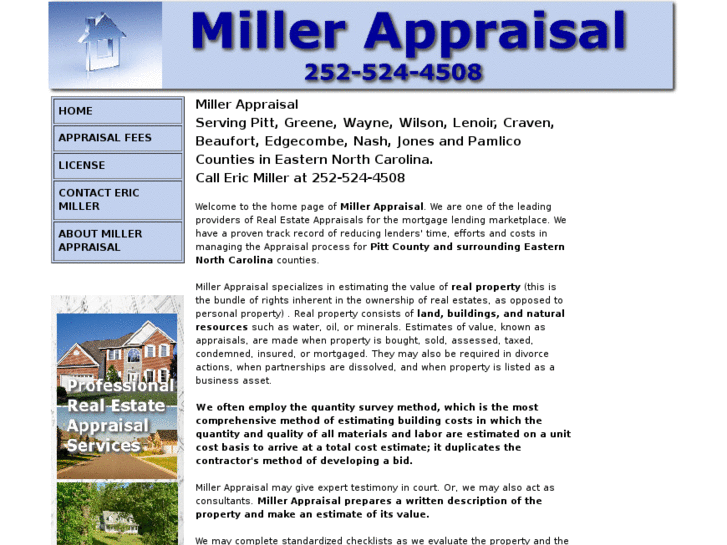 www.millerappraisalnc.com