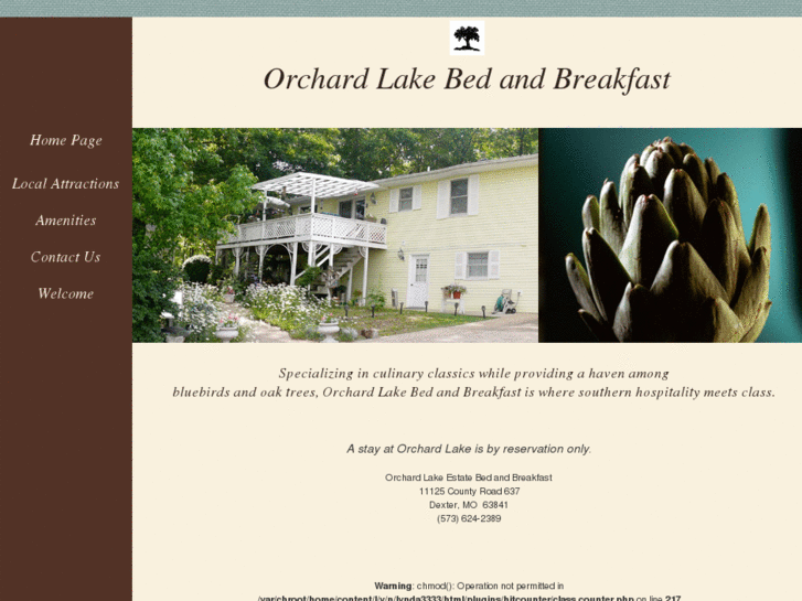 www.orchardlakebedandbreakfast.com