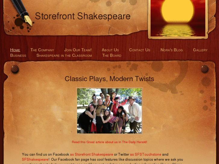 www.storefrontshakespeare.org