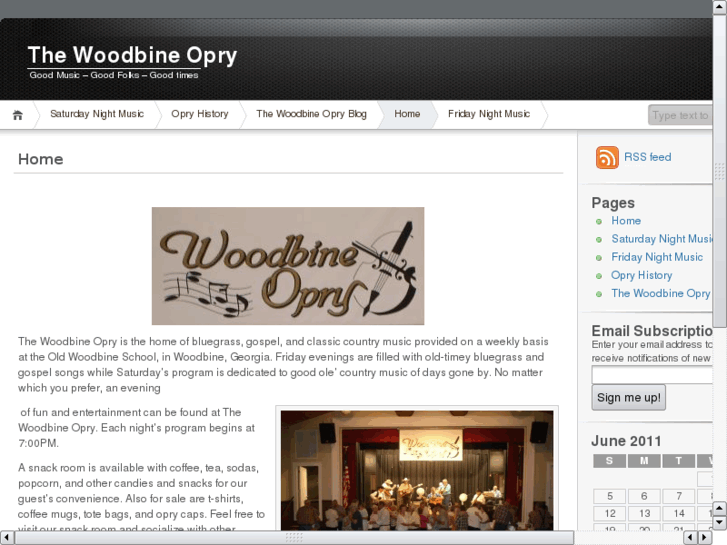 www.thewoodbineopry.com