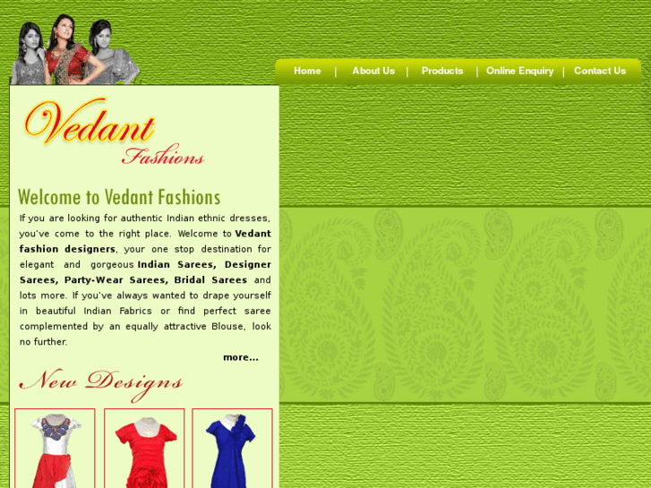 www.vedantfashions.net