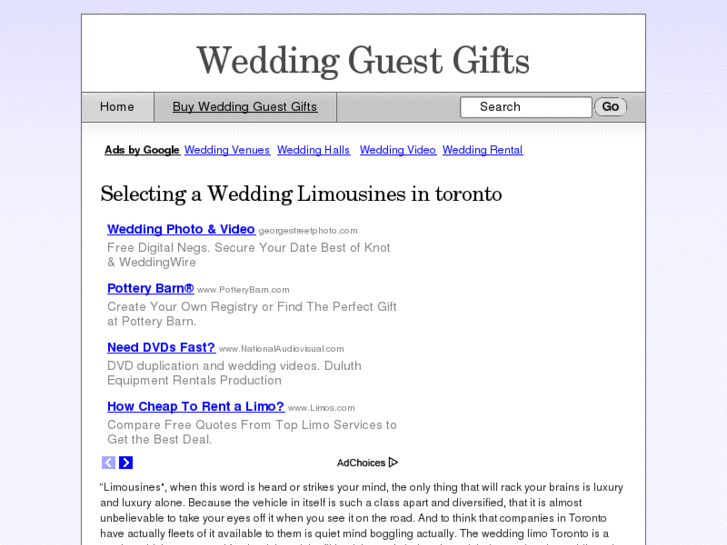 www.weddingguestgifts.net