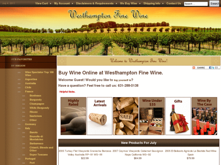 www.westhamptonfinewine.com
