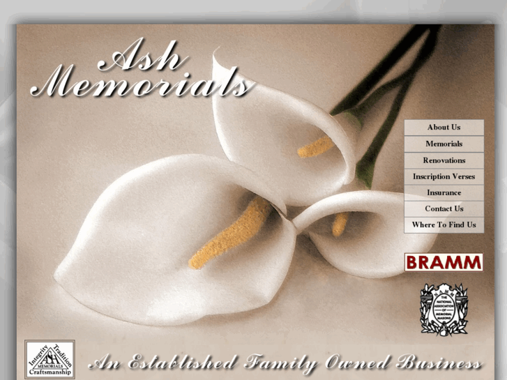 www.ashmemorials.com