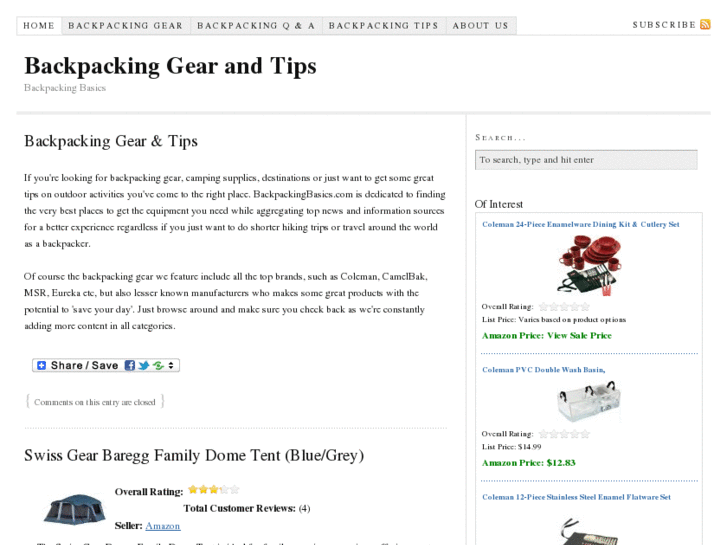 www.backpackingbasics.com