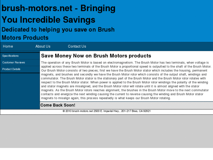 www.brush-motors.net