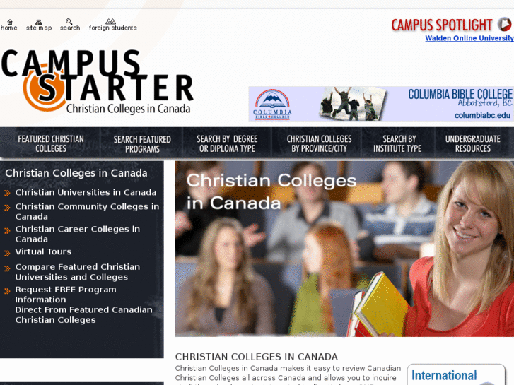 www.christiancollegesincanada.com