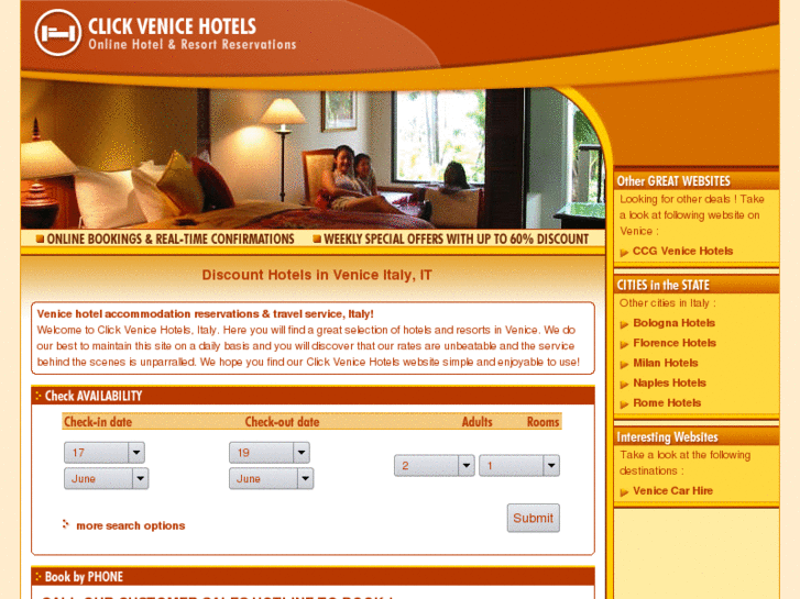 www.clickvenicehotels.com