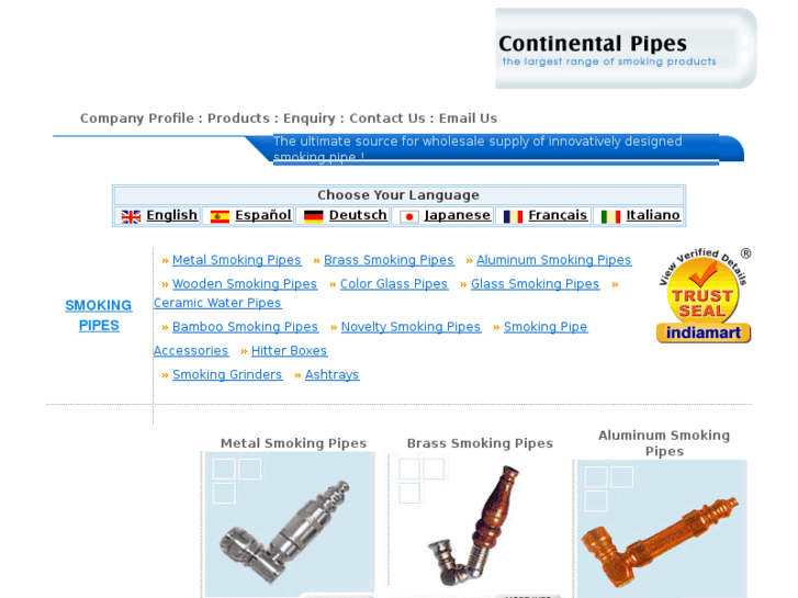 www.continental-smoking-pipes.com