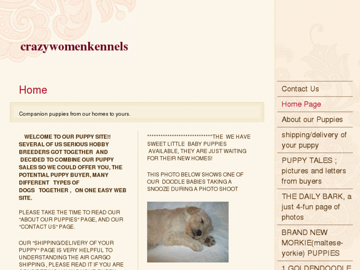 www.crazywomenkennels.com