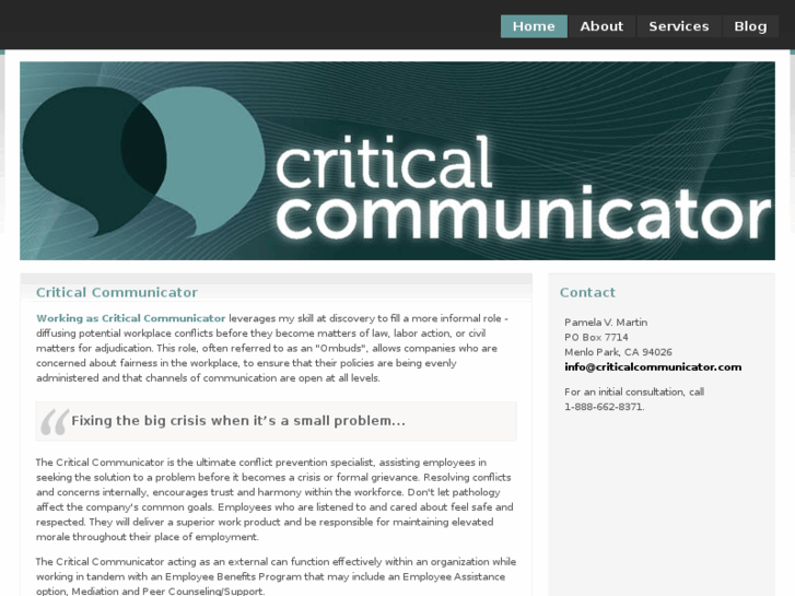 www.criticalcommunicator.com