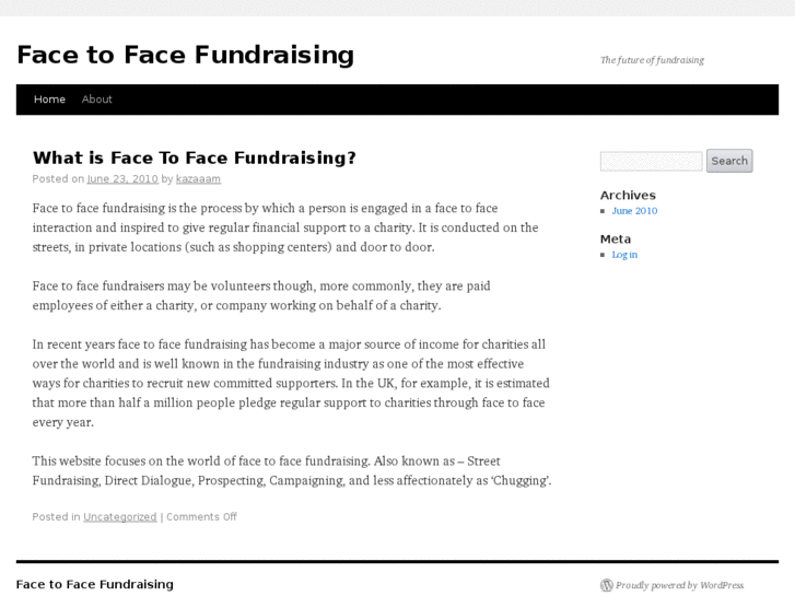 www.facetofacefundraising.com