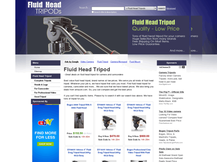www.fluidheadtripod.net