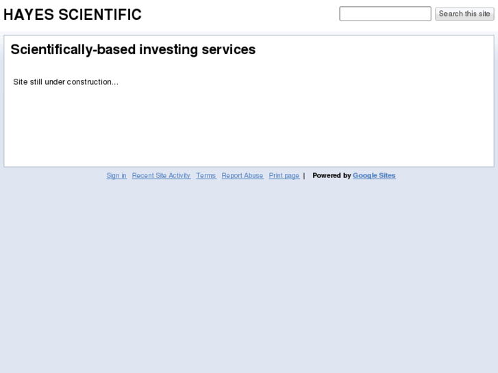 www.hayes-scientific.com