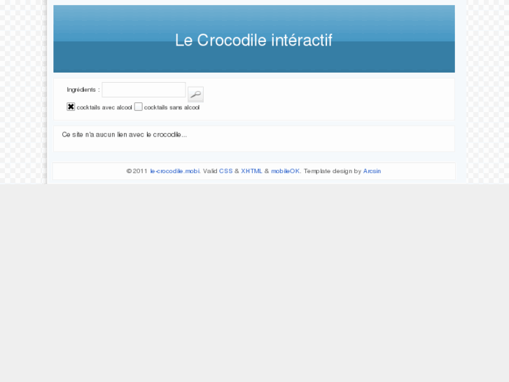 www.le-crocodile.mobi