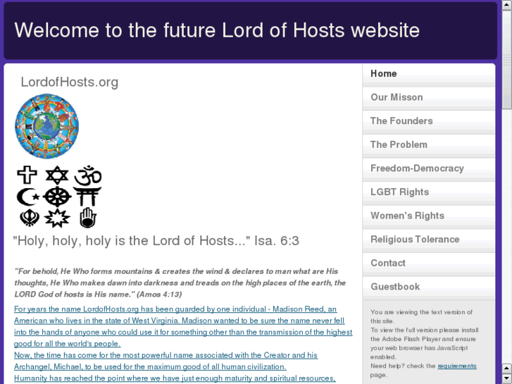 www.lordofhosts.org