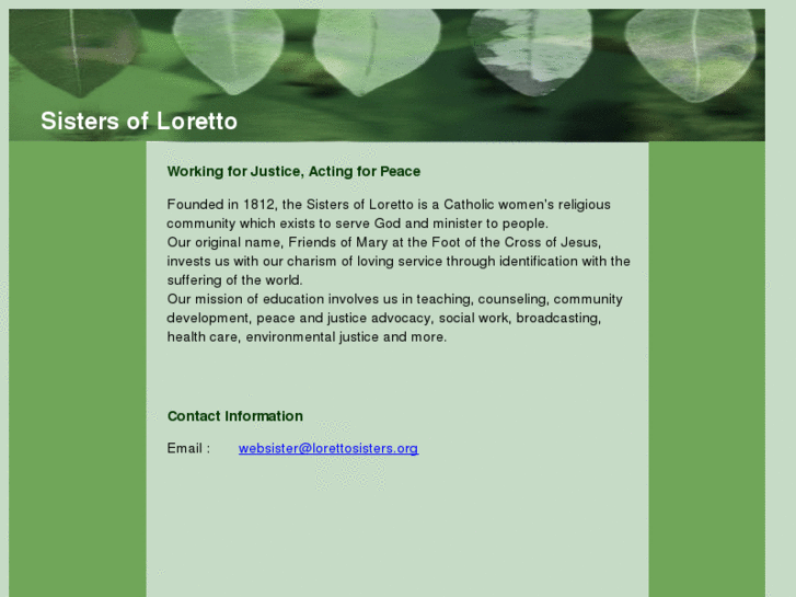 www.lorettosisters.org