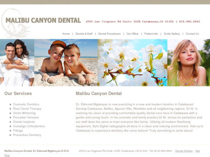 www.malibucanyondental.com