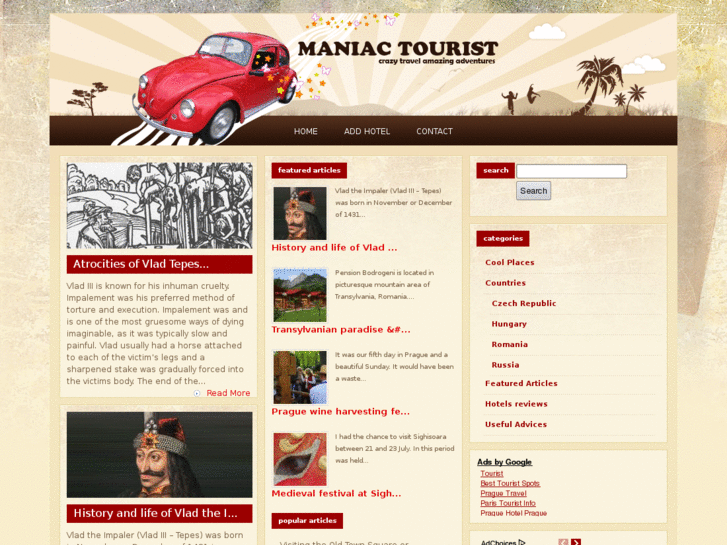 www.maniactourist.com