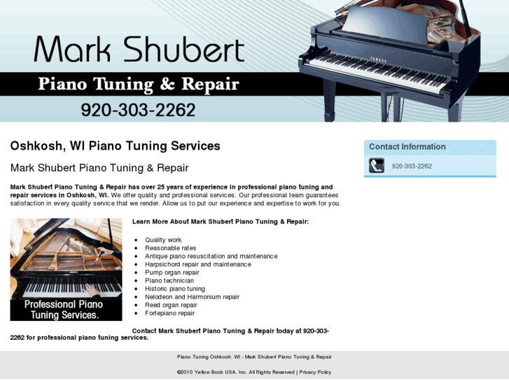 www.markschubertpianotuner.com