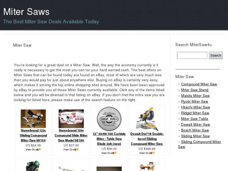 www.mitersaw4u.com