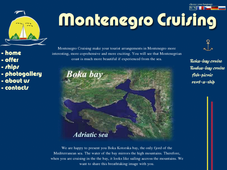 www.montenegrocruising.com