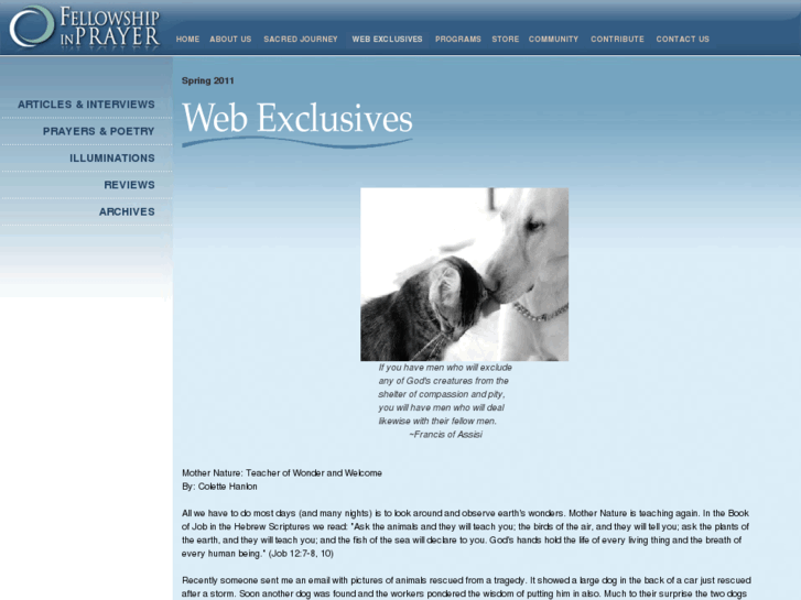 www.sacredjourney.org
