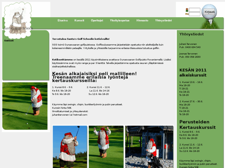 www.santasgolfschool.com