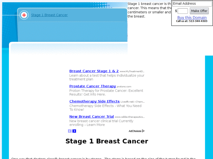 www.stage1breastcancer.com