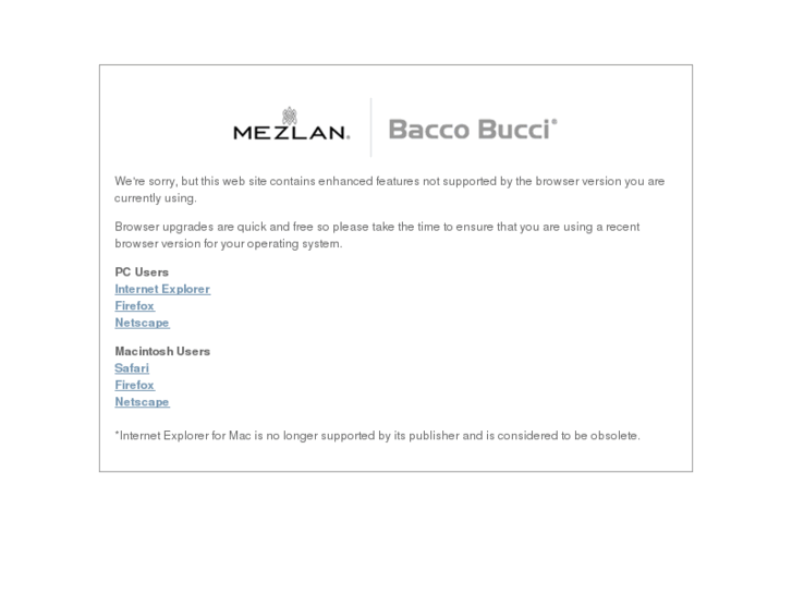 www.baccobucci.com