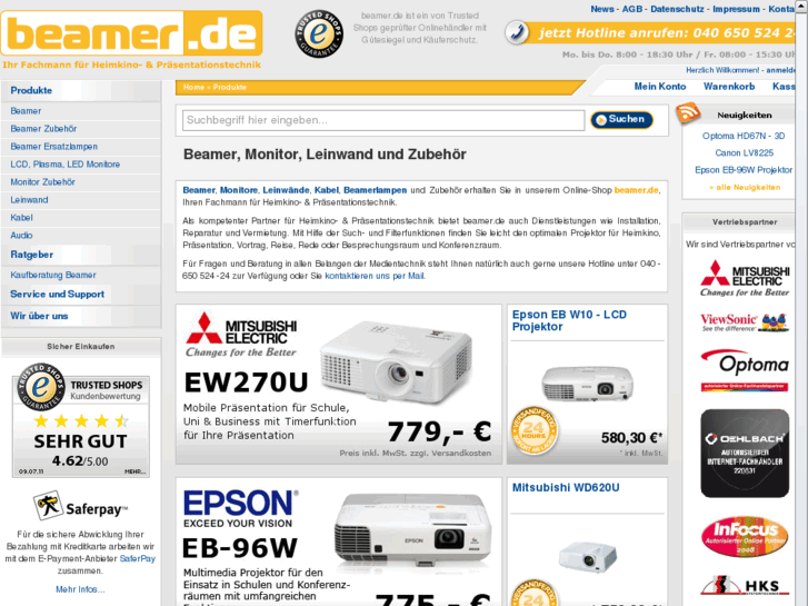 www.beamer.de