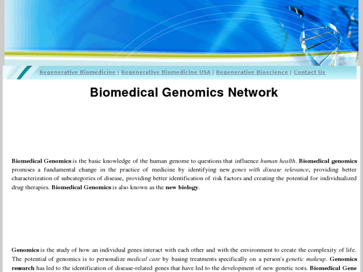 www.biomedicalgenomics.net