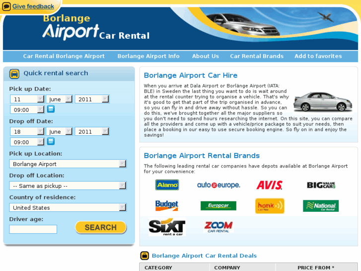 www.borlangeairportcarhire.com