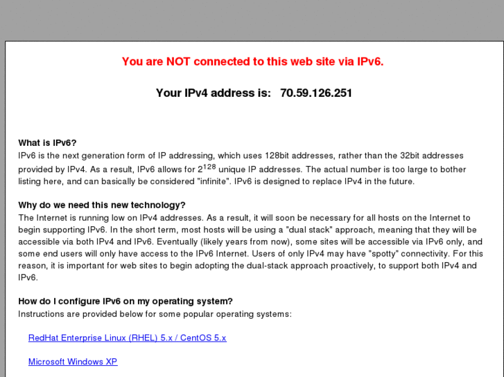 www.checkmyipv6.com